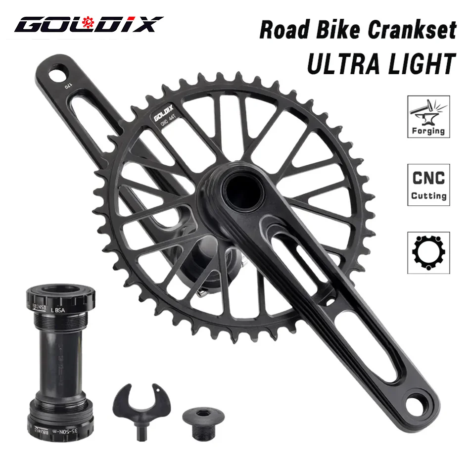 Gravel Bike Tires - GOLDIX CNC ROAD Crank lengan sepeda
