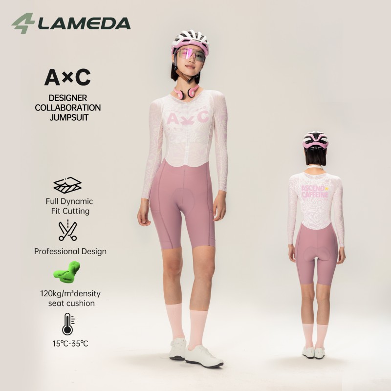 Cycling Gear Women Sale - LAMEDA Jumpsuit Bersepeda Wanita Lengan Panjang