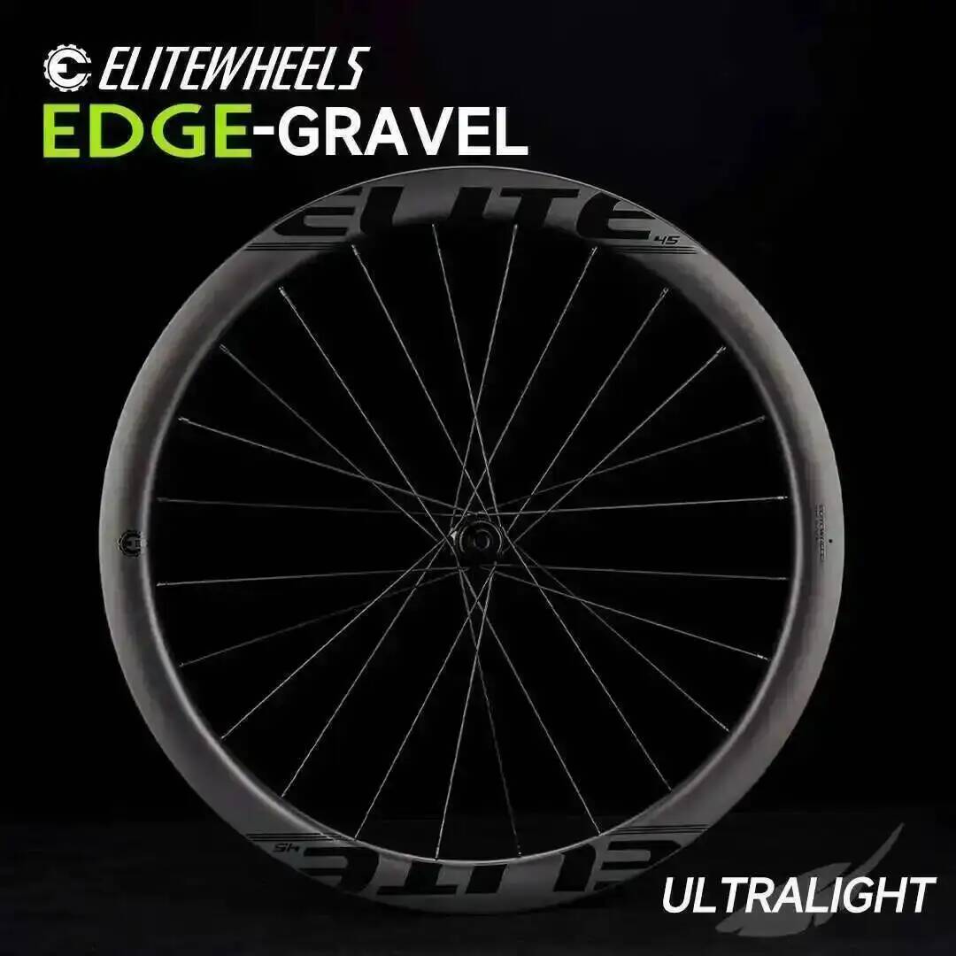 Gravel Bike Tires - ELITEWHEELS EDGE Gravel Wheels Ultralight 1356g