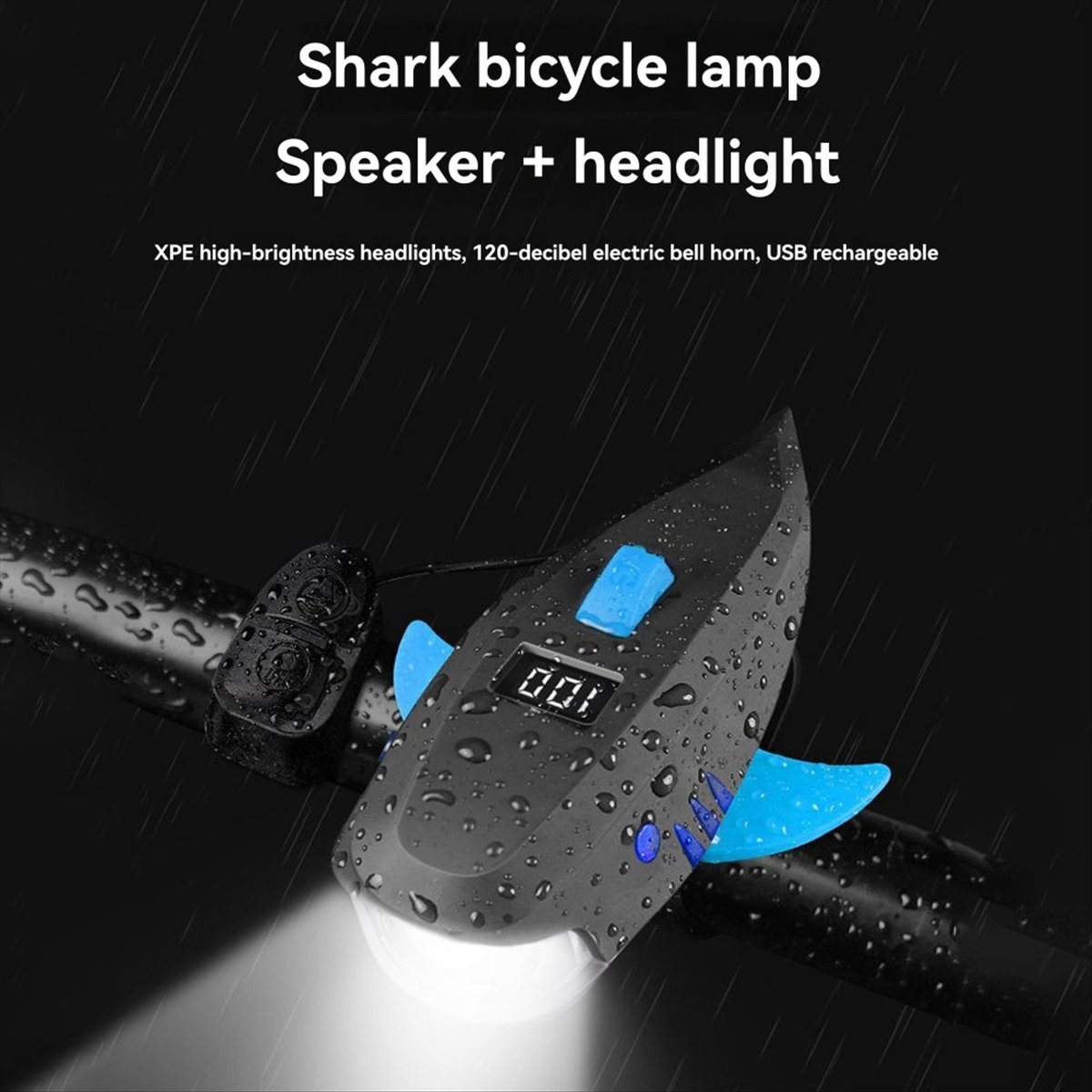 Bike Bell - [Saleout]Klakson Sepeda dengan Lampu, Bel Sepeda