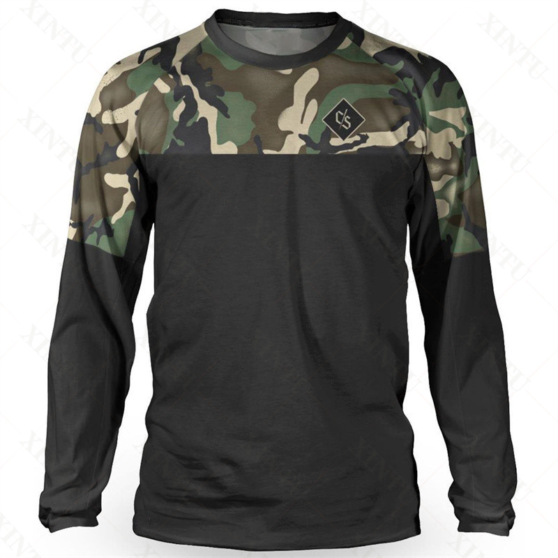 Cycling Jersey - Jersey Pria Pengendara Longgar DH Setelan