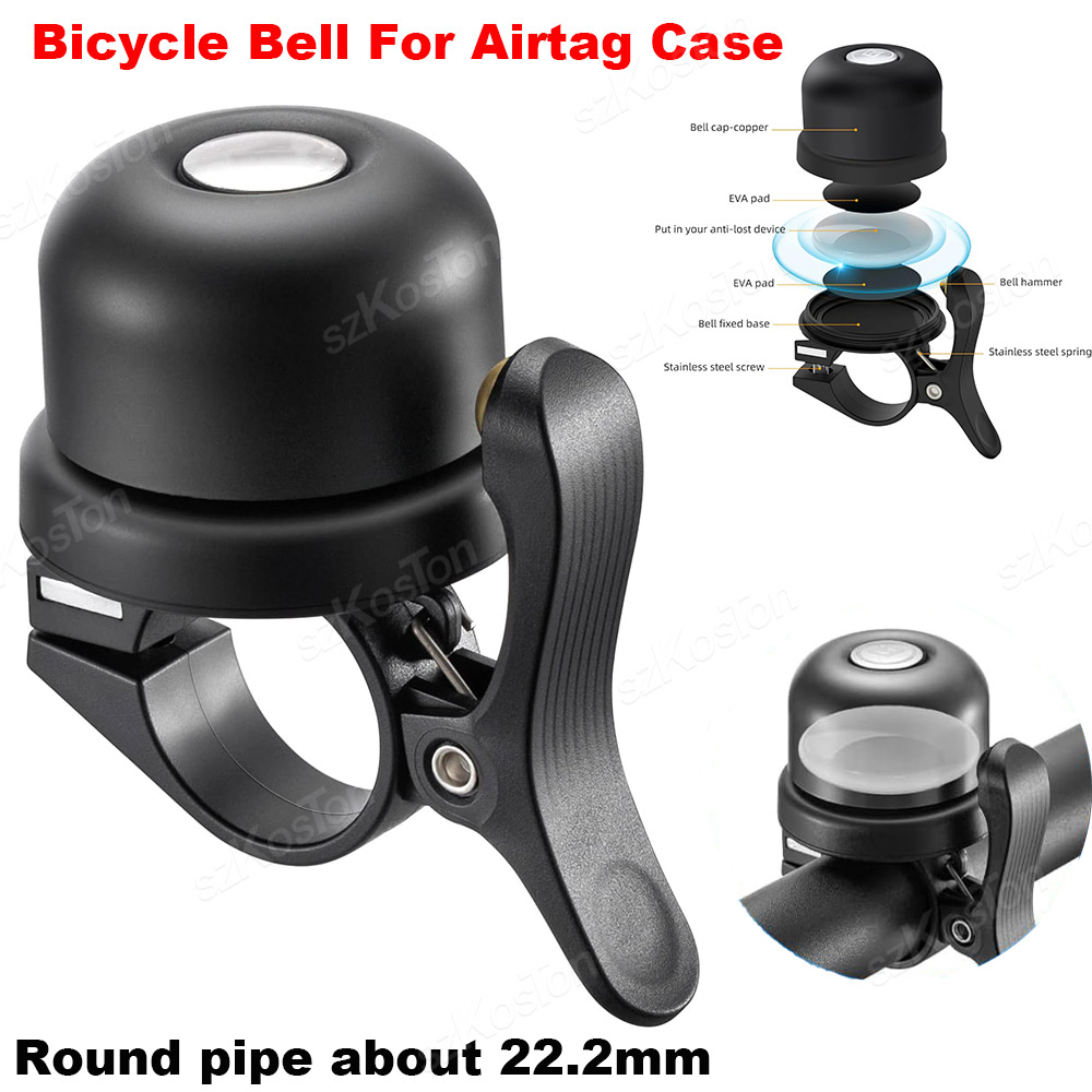 Bike Bell - Bel Sepeda untuk Apple AirTag Dudukan