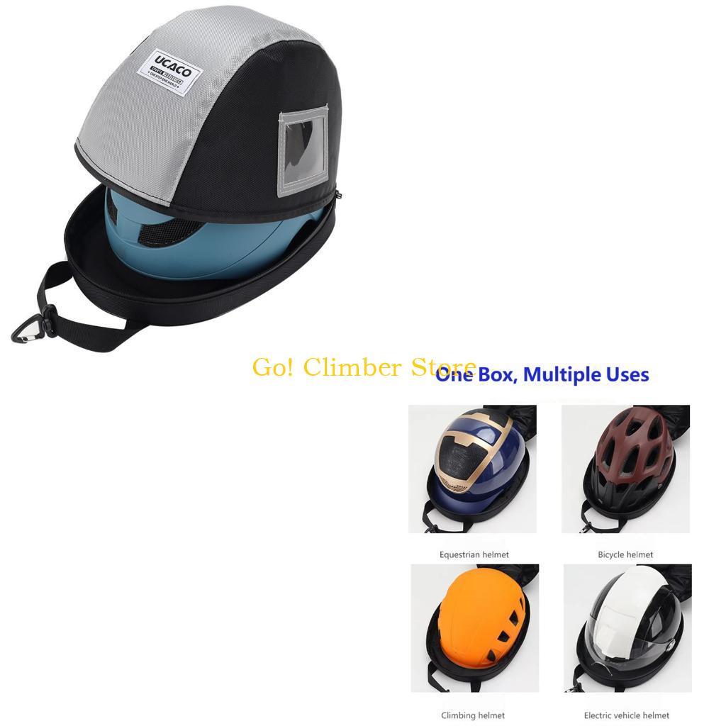 Cycling Gear Helmet - Tas Pembawa Helm Empuk Q84C untuk
