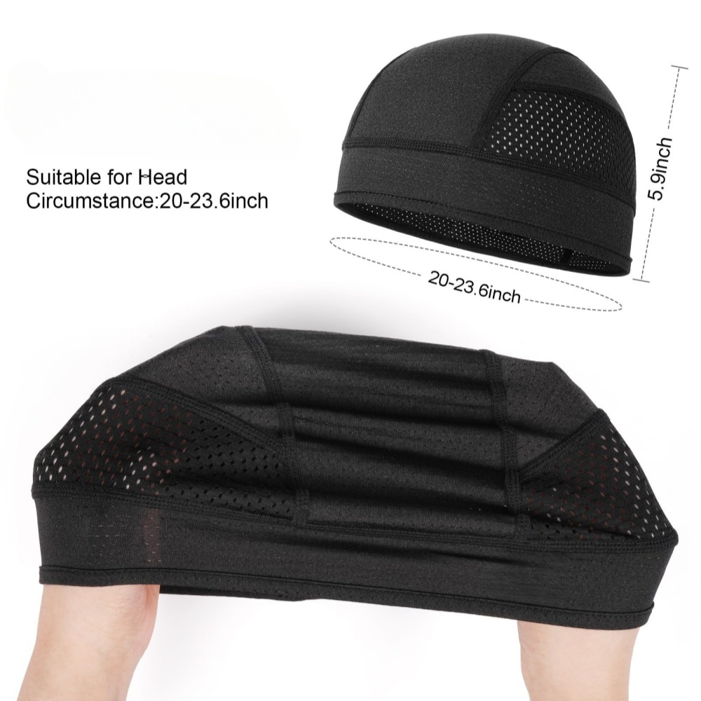 Topi Beanie Ventilasi Tipis Ja - Cycling Gear Helmet ulasan dan harga