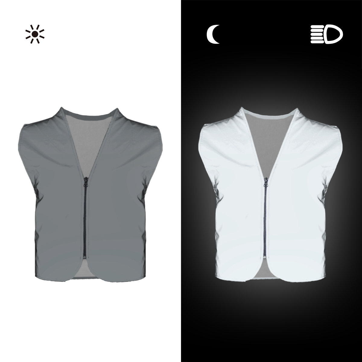Rompi Reflektif Salzmann Rompi - Cycling Hi Vis Gear ulasan dan harga