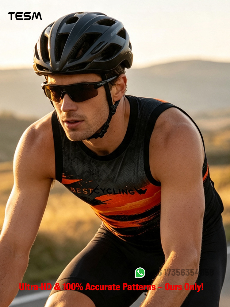 Rompi Tanpa Lengan Pria untuk  - Cycling Jersey ulasan dan harga