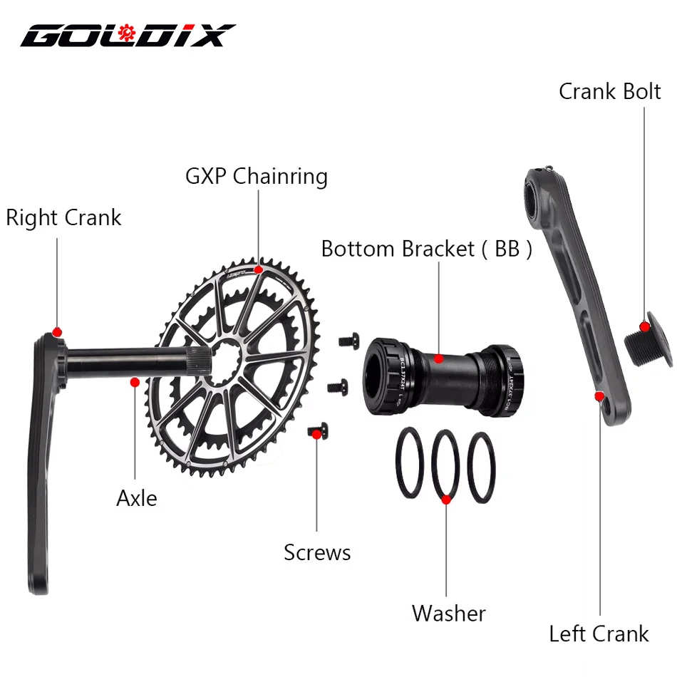 GOLDIX CNC ROAD Crank lengan s - Gravel Bike Tires ulasan dan harga