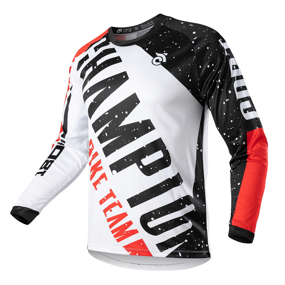 Jersey Bersepeda Downhill Leng - Cycling Jersey ulasan dan harga