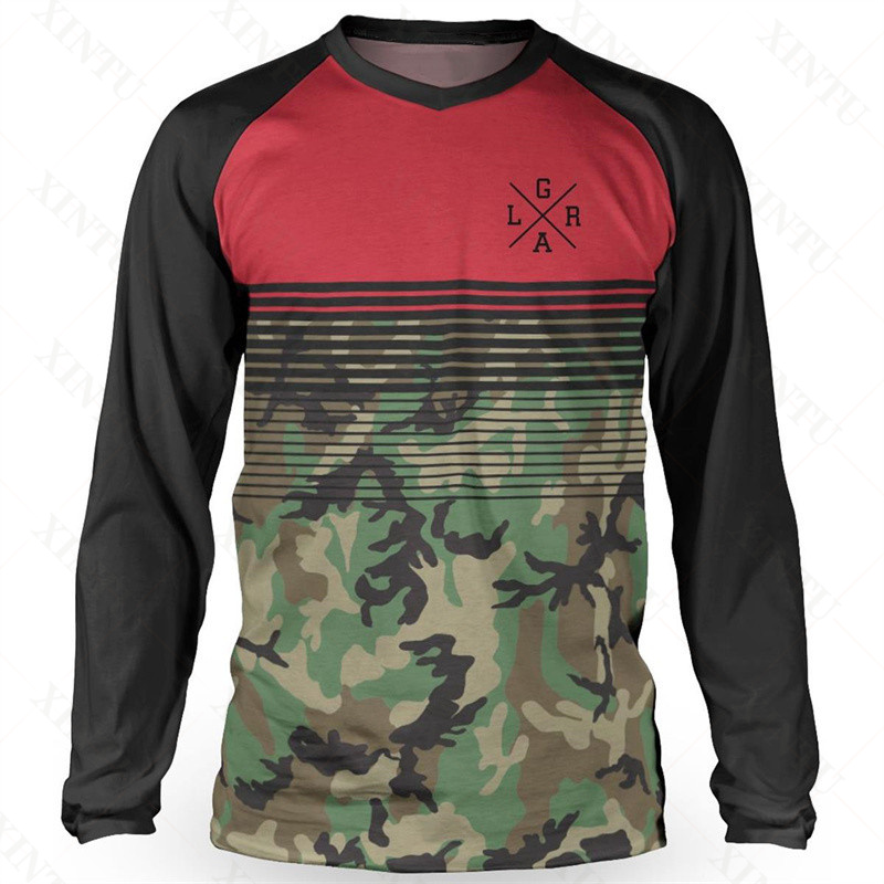 Jersey Pria Pengendara Longgar - Cycling Jersey ulasan dan harga
