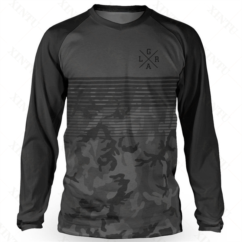 Jersey Pria Pengendara Longgar - Cycling Jersey ulasan dan harga