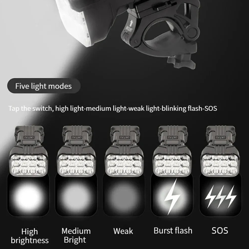 Lampu depan sepeda 12 LED, lam - Bike Bell ulasan dan harga